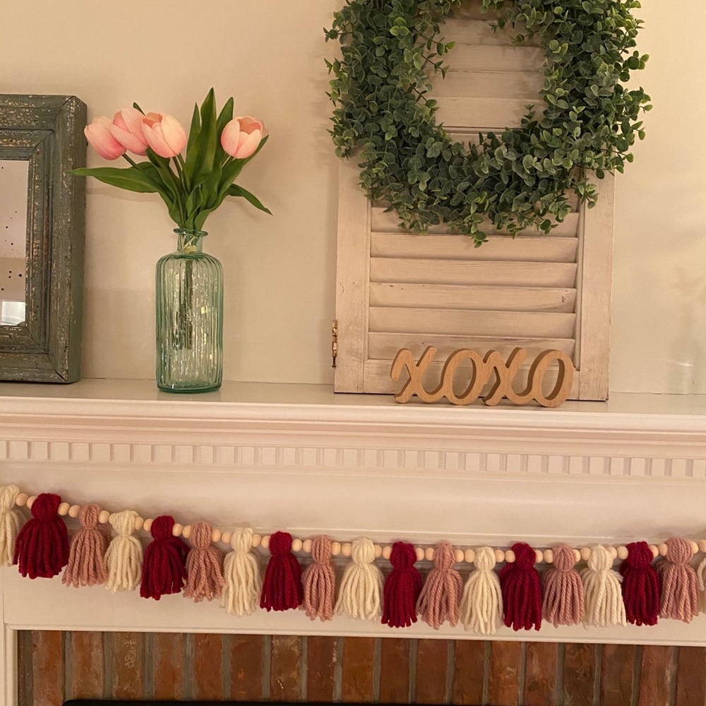 Vintage Valentine’s Day Garland